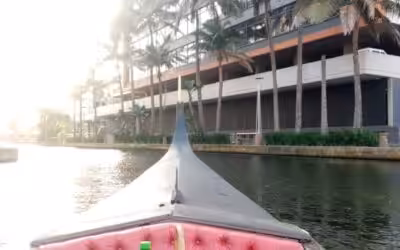 Lunch on a Boat