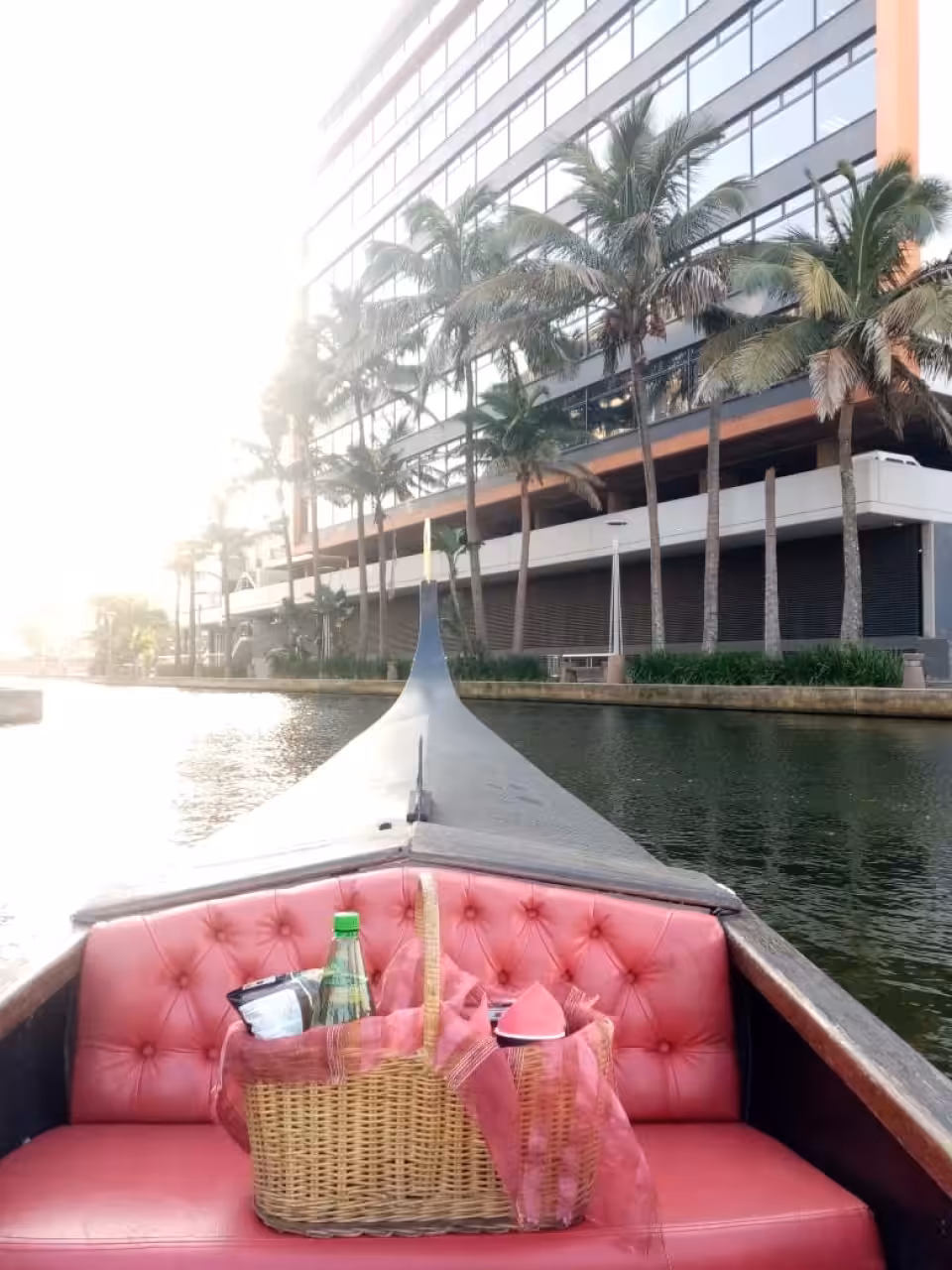 Picnic Basket Zulumoon Gondolas Lunch on a boat